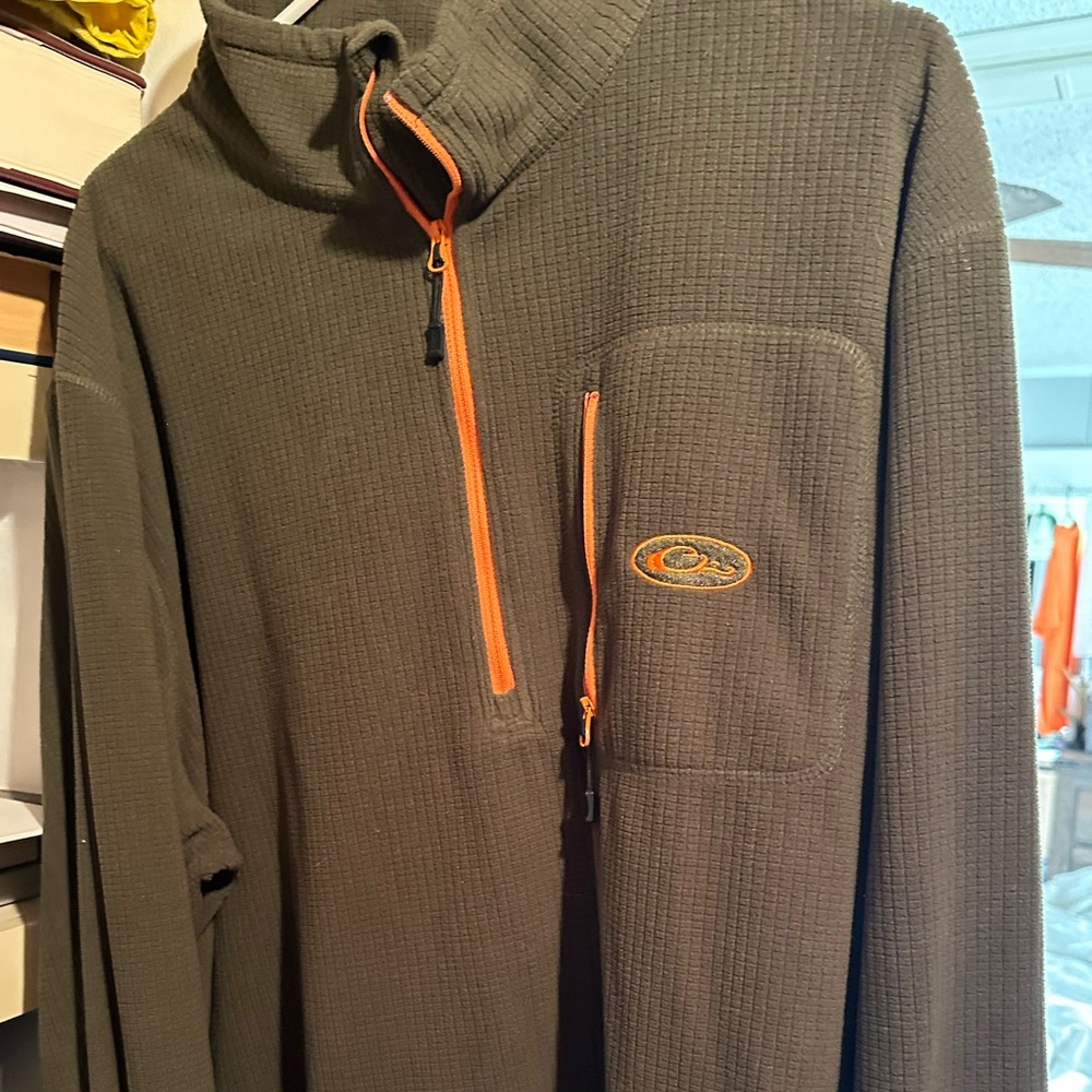 Drake pullover olive